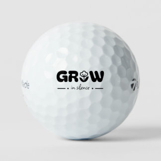 Wachse in Stille Golfball