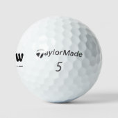 Wachse in Stille Golfball (Logo)