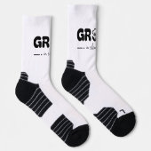 Wachse in Stille Socken (Rechts)