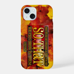 "Wachse in Träumen" Inspirierender Spruch iPhone 15 Hülle