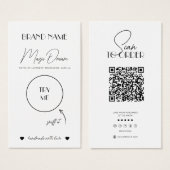 Wachse Melisse, Candle Scent Card, Kerzenprobenein (Vorne & Hinten)