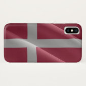 Wachsen der Flagge Dänemarks - Case-Mate iPhone Hülle (Rückseite (Horizontal))