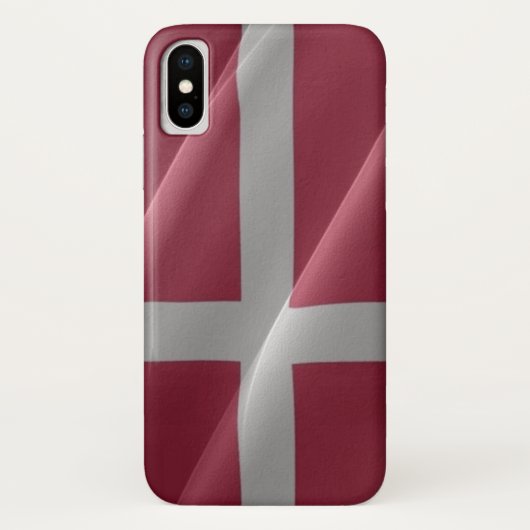 Wachsen der Flagge Dänemarks - Case-Mate iPhone Hülle (Rückseite)