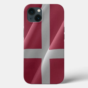 Wachsen der Flagge Dänemarks - iPhone 13 Hülle