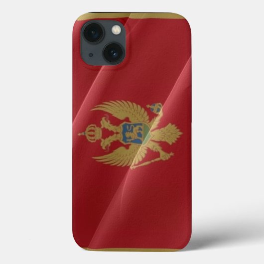 Wachsen der Flagge Montenegros - Case-Mate iPhone Hülle (Rückseite)