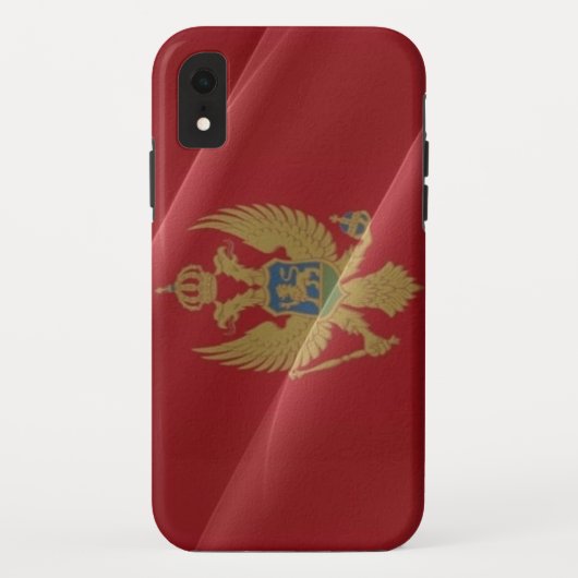 Wachsen der Flagge Montenegros - Case-Mate iPhone Hülle (Rückseite)