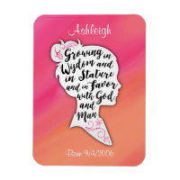 Wachsen in Weisheit und Gunst-Magnet