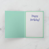 Wachsen Lernen Liebe Smooshie und Bloop Karte (Innenseite)