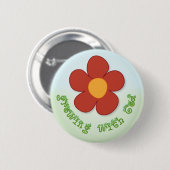 Wachsen mit Gottknopf Button (Vorne & Hinten)