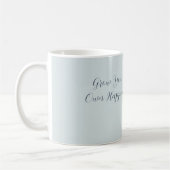 Wachsen Sie Ihr eigenes Glück Floral Kaffeetasse (Links)