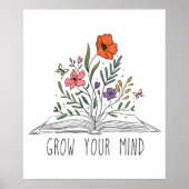 Wachsen Sie Ihren Geist Poster (Vorne)