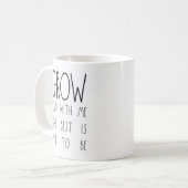 Wachsen Sie mit mir alt, den das Beste, Tasse (Vorderseite Links)