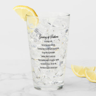 "Wachsen Sie süßen Tee Glas Tumbler