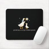 Wachsende alberne kleine Gans Schwangerschaft Mousepad (Mit Mouse)