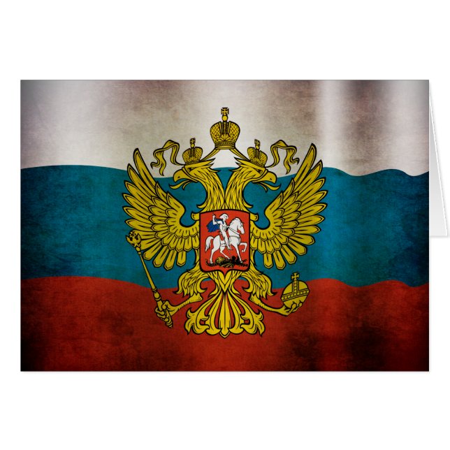 Wachsende Flagge Russlands (Vorderseite (Horizontal))