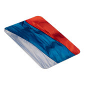 Wachsende Flagge Russlands Magnet (Rechte Seite)