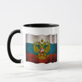 Wachsende Flagge Russlands Tasse (Links)
