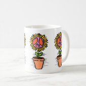 WACHSENDE FRIEDENSTasse Kaffeetasse (VorderseiteRechts)