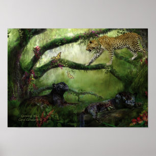 Wachsende Kunst Poster/Print Poster