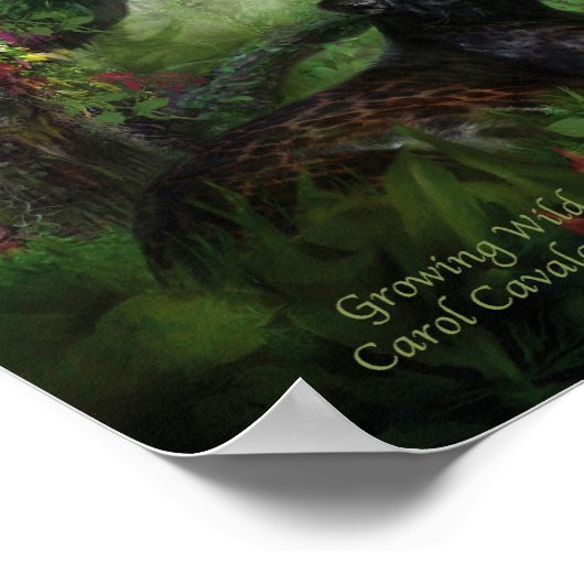 Wachsende Kunst Poster/Print Poster (Ecke)