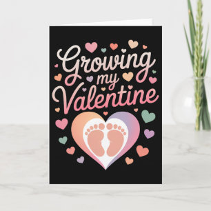 Wachsende Liebe meines Valentinstag-Herzschlags Karte