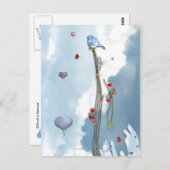 Wachsende Liebe! Postkarte (Vorne/Hinten)