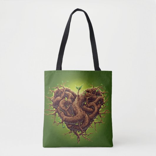 Wachsende Liebe Tasche (Vorderseite)