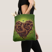 Wachsende Liebe Tasche (Von Nahem)