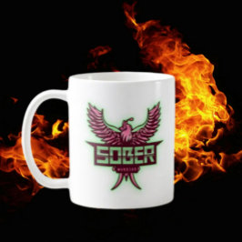 Wachsende Phoenix Kaffeetasse