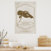 WACHSENDE SCHADE - REIFENDER DESIGN JOURNAL POSTER (Küche)