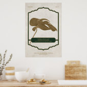 WACHSENDE SCHATTEN - REIFES DESIGN-JOURNAL-PLAKAT POSTER (Küche)