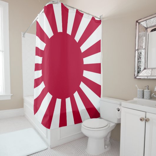 Wachsende Sonnenflagge Duschvorhang (Beispiel)