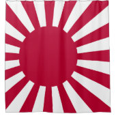 Wachsende Sonnenflagge Duschvorhang (Vorderseite)