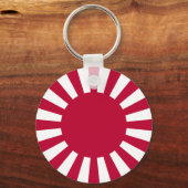 Wachsende Sonnenflagge Schlüsselanhänger (Vorderseite)