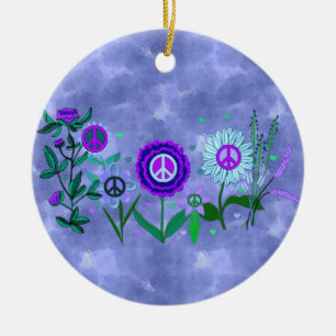 Wachsender Frieden Keramikornament