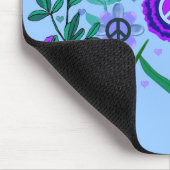 Wachsender Frieden Mousepad (Ecke)
