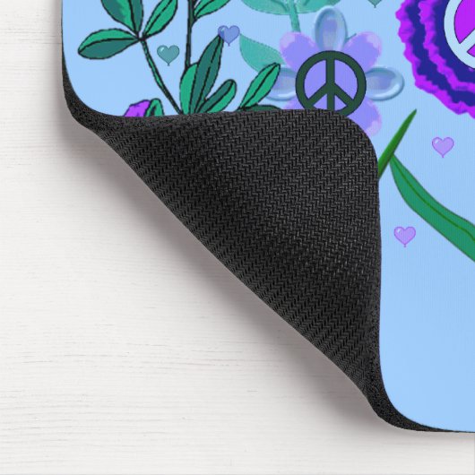 Wachsender Frieden Mousepad (Ecke)