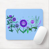 Wachsender Frieden Mousepad (Mit Mouse)