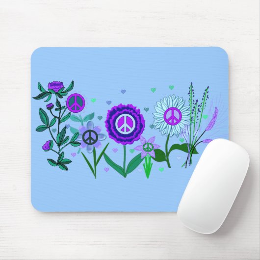 Wachsender Frieden Mousepad (Mit Mouse)