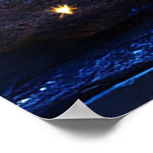 Wachsender Halbmond Poster (Ecke)