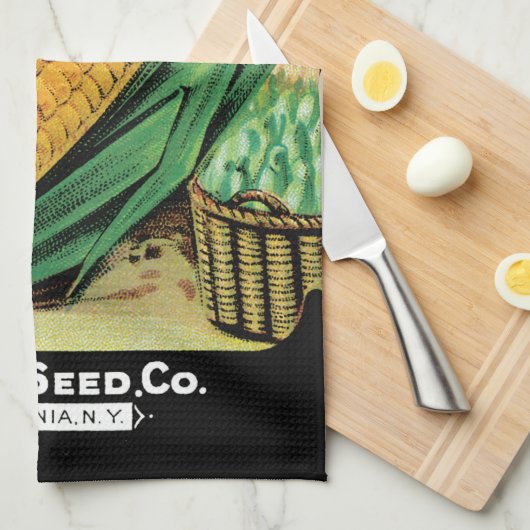 Wachsender Mais Küchentuch (Viertel Falte)