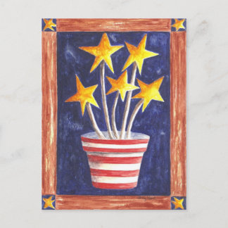 Wachsender Patriotismus Postkarte