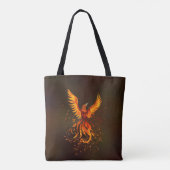 Wachsender Phoenix-Vogel Tasche (Rückseite)