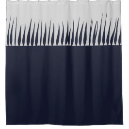 Wachsendes Blau Duschvorhang