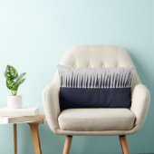 Wachsendes Blau Lendenkissen (Stuhl )