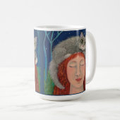 Wachsendes Grau Kaffeetasse (VorderseiteRechts)