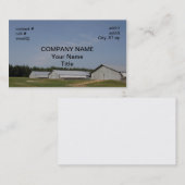 wachsendes Haus des Huhns Visitenkarte (Vorne/Hinten)