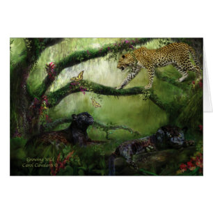 Wachsendes wildes ArtCard
