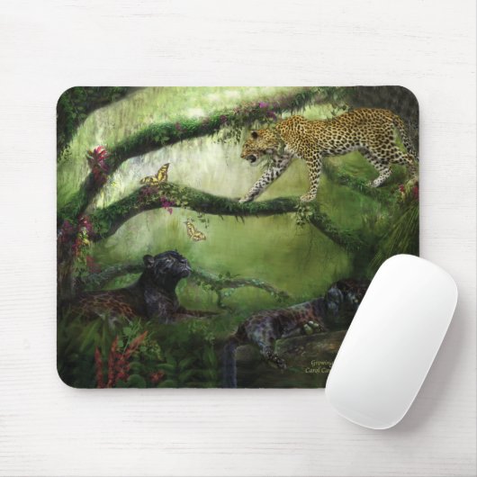 Wachsendes wildes Mousepad (Mit Mouse)