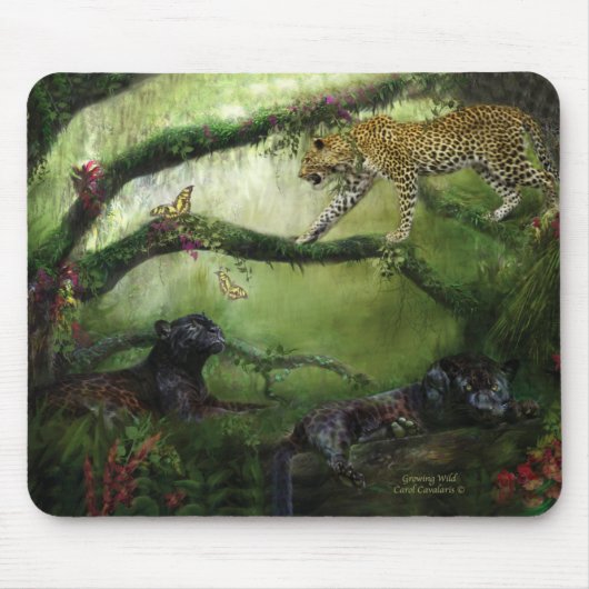Wachsendes wildes Mousepad (Vorne)